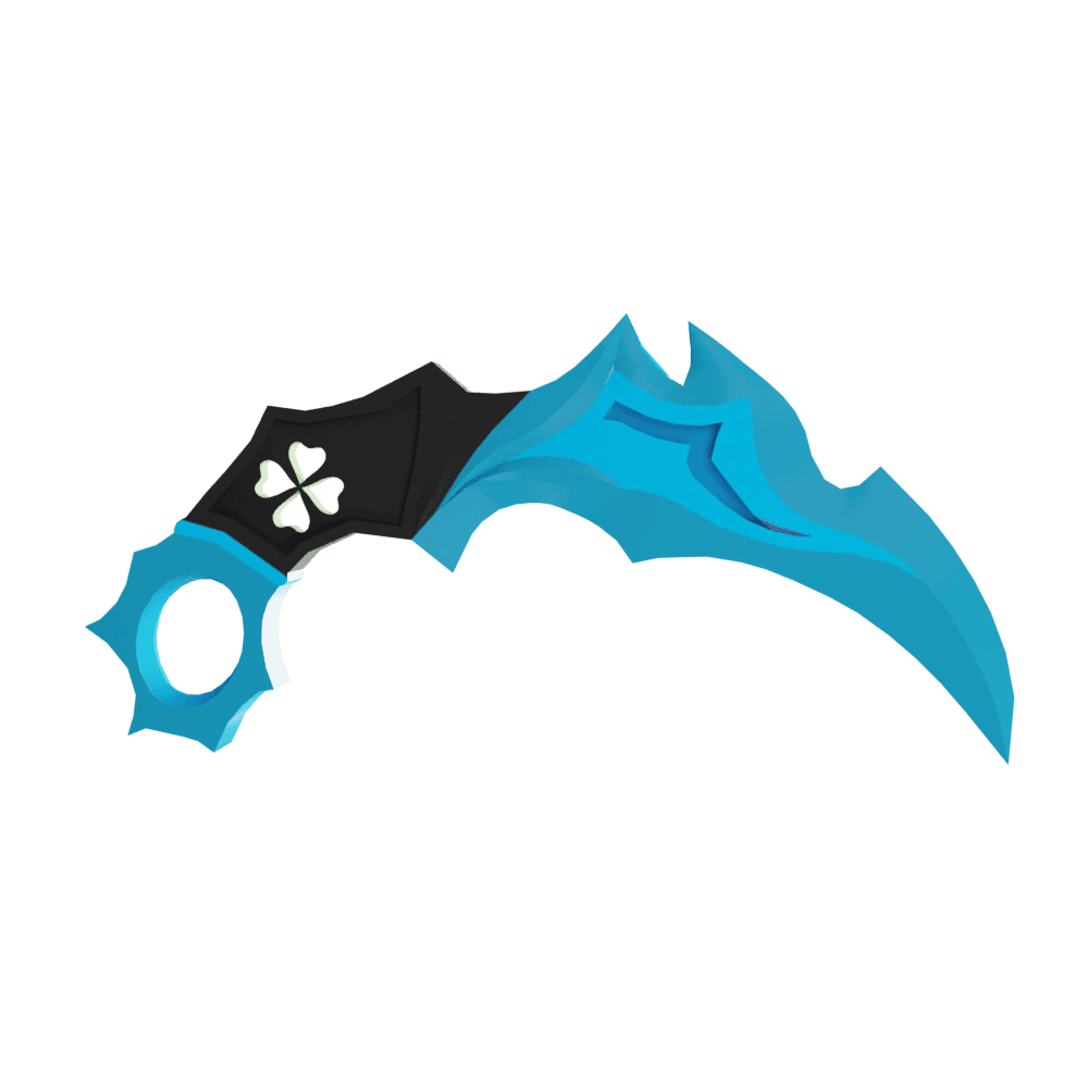 Cyan Karambit