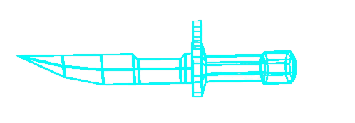 Wireframe (Knife)