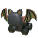 Bat Face Roller Skates