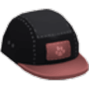 Black 5 Panel Cap