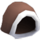 Brown Cozy Hood