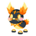 Burning Bunny Sticker