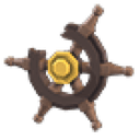 Captain's Wheel Throw Toy