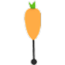 Carrot Rattle