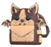 Chocolate Chip Bat Dragon Backpack