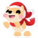 Christmas Dog Sticker
