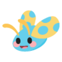 Diamond Ladybug Sticker