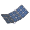 Eco Blue Solar Panel Backpack