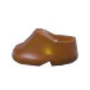 Eco Brown Wooden Clogs