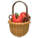 Eco Red Apple Basket Hat