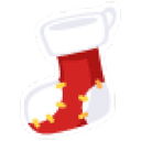 Festive Stocking Sticker