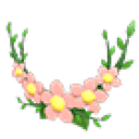Flower Wreath Pin