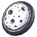 Full Moon Flying Disc