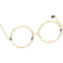 Gold Circle Glasses