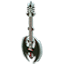 Halloween Black Axe Guitar Accessory