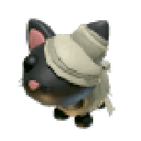Halloween Black Mummy Cat