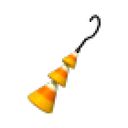Halloween Orange Candy Corn Earrings