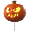 Halloween Orange Pumpkin Balloon