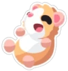 Happy Guinea Pig Sticker