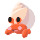 Hermit Crab Sticker