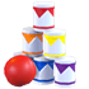Knockdown Cans