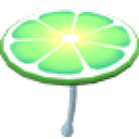 Lime Slice Propeller
