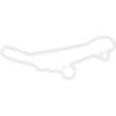 Neon White Skateboard