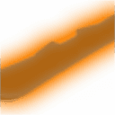 Orange Neon Snowboard
