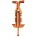 Orange Pogostick