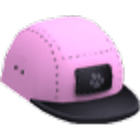 Pink 5 Panel Cap