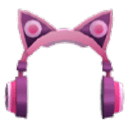 Pink Cat Ear Headphones