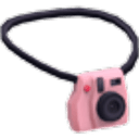 Pink Instant Camera