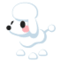 Poodle Sticker