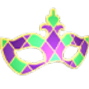 Purple Masquerade Mask