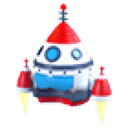 Rocket Ship Hat