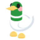 Silly Duck Sticker