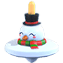 Spinning Top Flying Disc