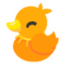 Sunrise Duckling Sticker