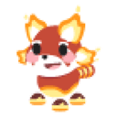 Toasty Red Panda Sticker