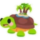 Tortuga de la Isla Sticker