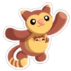 Tree Kangaroo Family Sticker