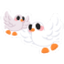 Turtle Doves Sticker
