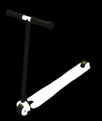 White Scooter