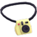 Yellow Instant Camera