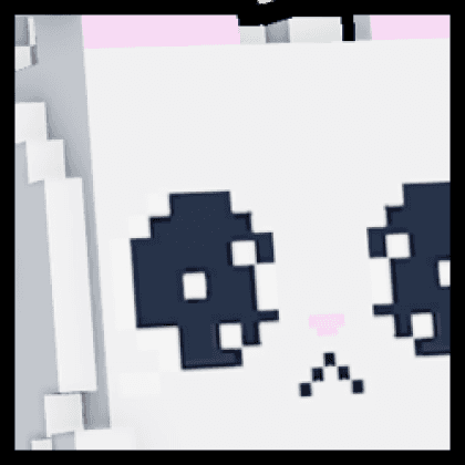 Huge Pixel Sad Cat