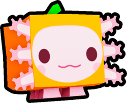 Orange Axolotl
