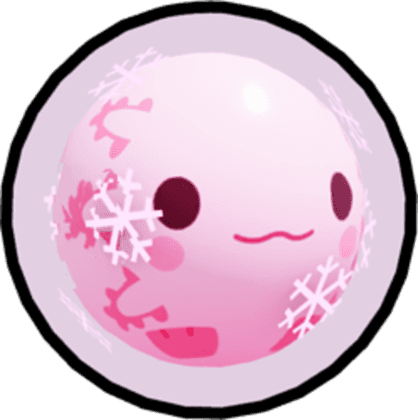 Snow Globe Axolotl