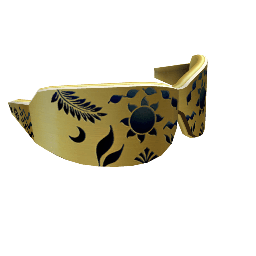 Gold Cut Out Shades