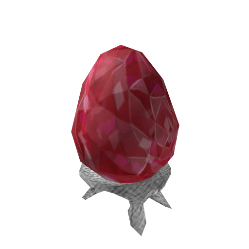 Ruby Fabergé Egg of Sparkle Time