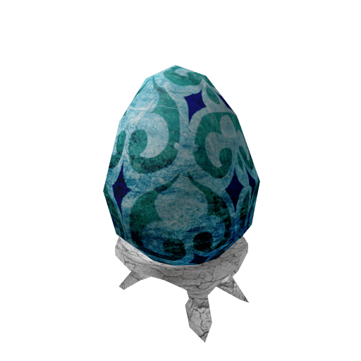 Aqua Fabergé Egg of Never-ending Winter